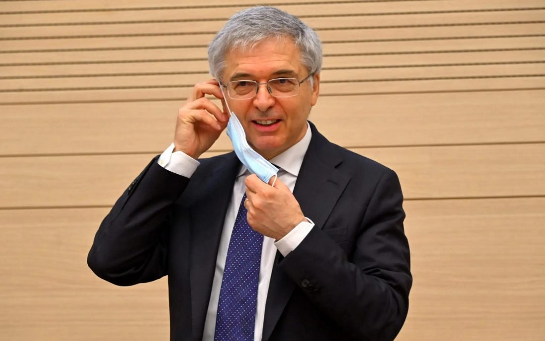Il ministro dell'Economia, Daniele Franco
