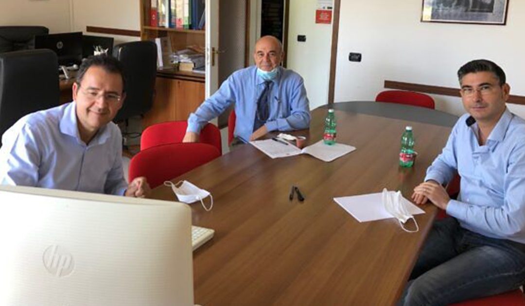 Andrea Monteleone, Michele Gigliotti e Giovanni Aricò