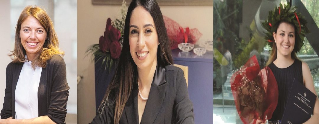 Gini Dupasquier, Martina Calvagna e Martina Bonsignore