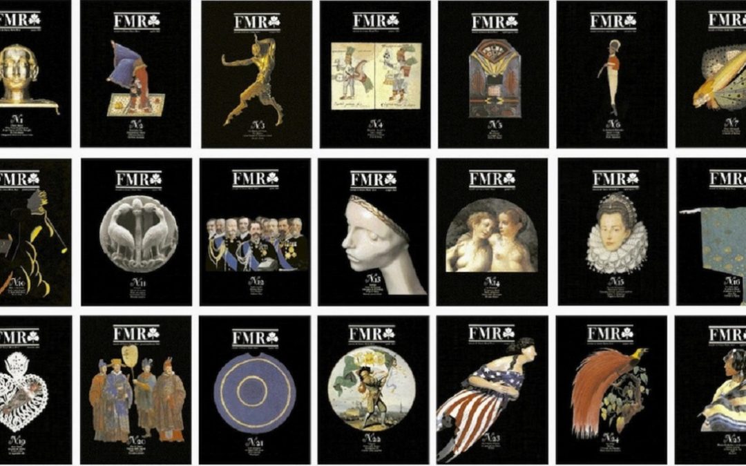 Numeri di FMR: la rivista d’arte fondata da Franco Maria Ricci (foto tratta da www.artribune.com)