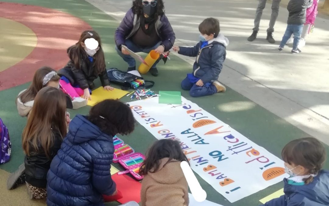 La protesta di questa mattina a Cosenza