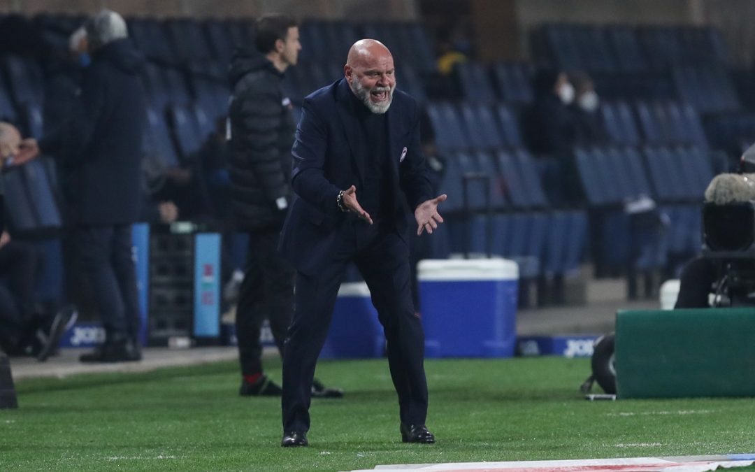 Serse Cosmi durante Alatalanta-Crotone