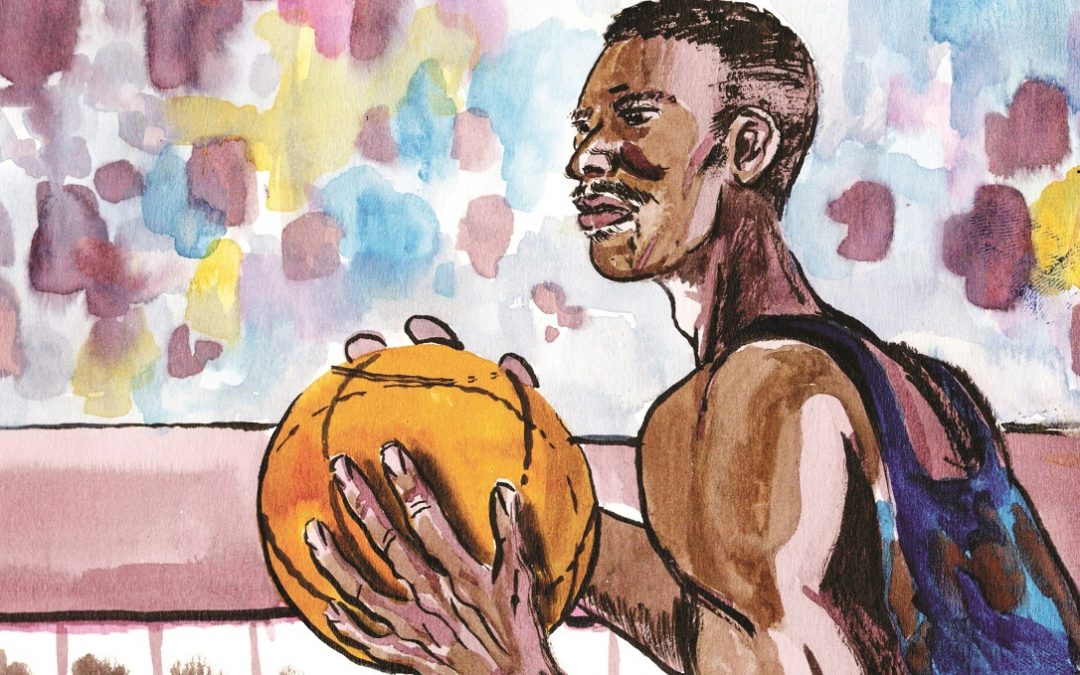 William Norman Chamberlain in una illustrazione di Roberto Melis