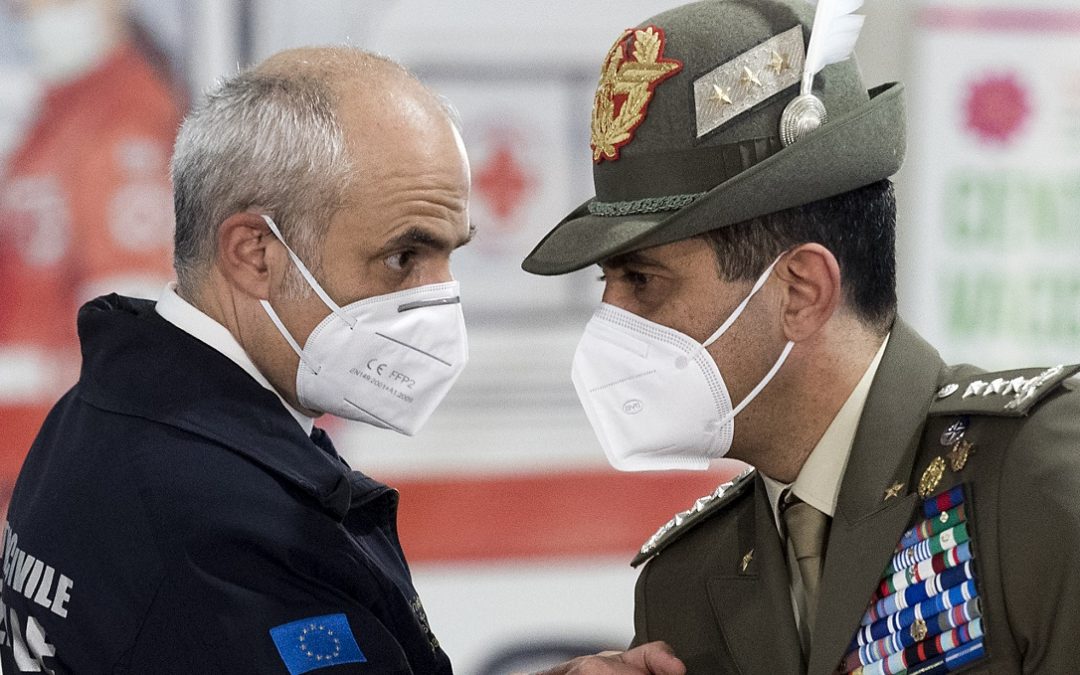 Figliuolo e Curcio preparano lo sbarco in Lombardia