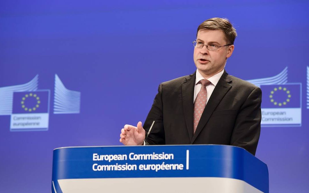 Valdis Dombrovskis, vice-presidente della Commissione europea