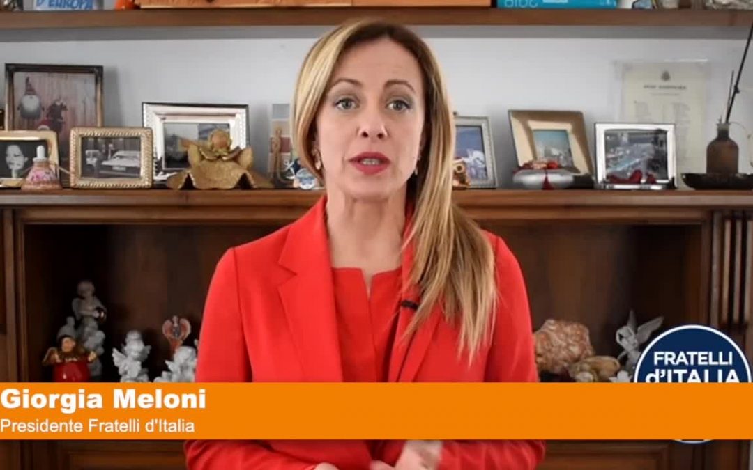 Meloni “Le donne sono il motore della ripresa”