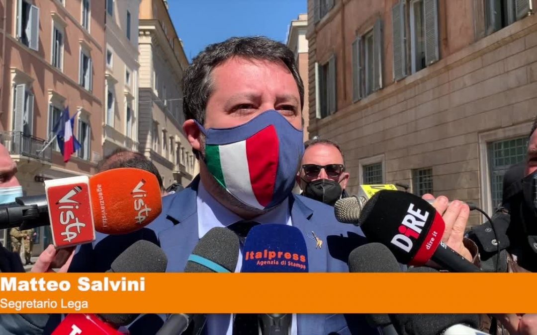 Vaccini, Salvini “Bertolaso ha corretto quello che c’era da correggere”