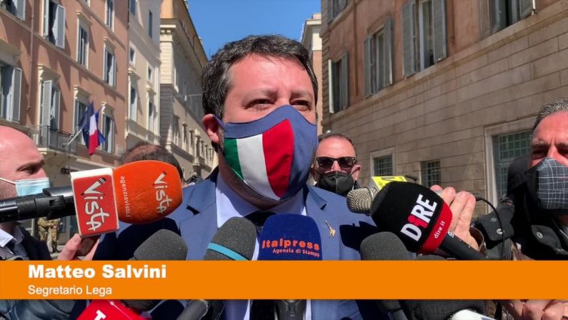 Vaccini, Salvini “Bertolaso ha corretto quello che c’era da correggere”