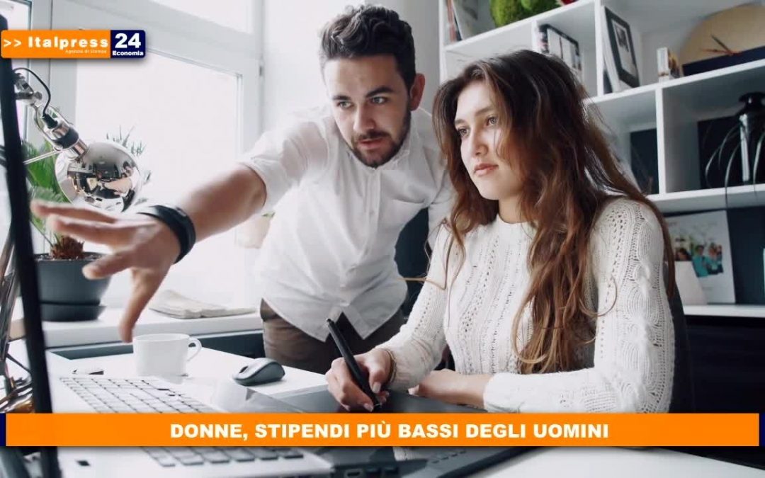 Donne, stipendi più bassi degli uomini