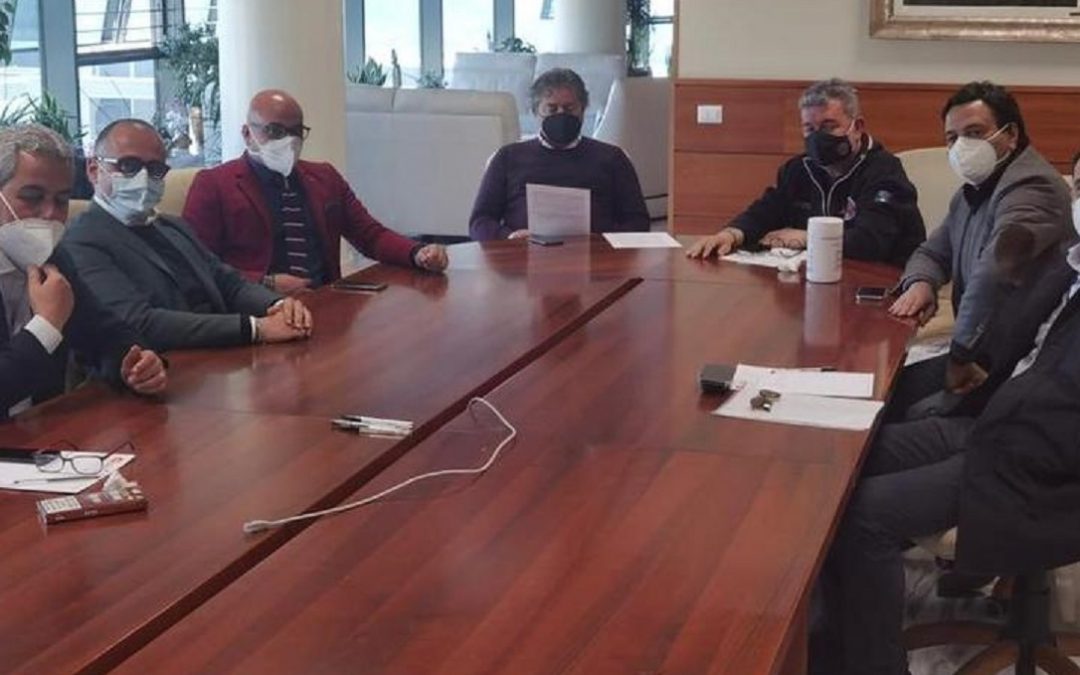 Una foto della riunione alla Cittadella