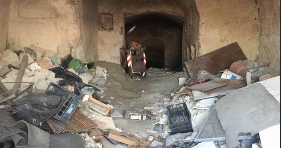 Il degrado nei Sassi