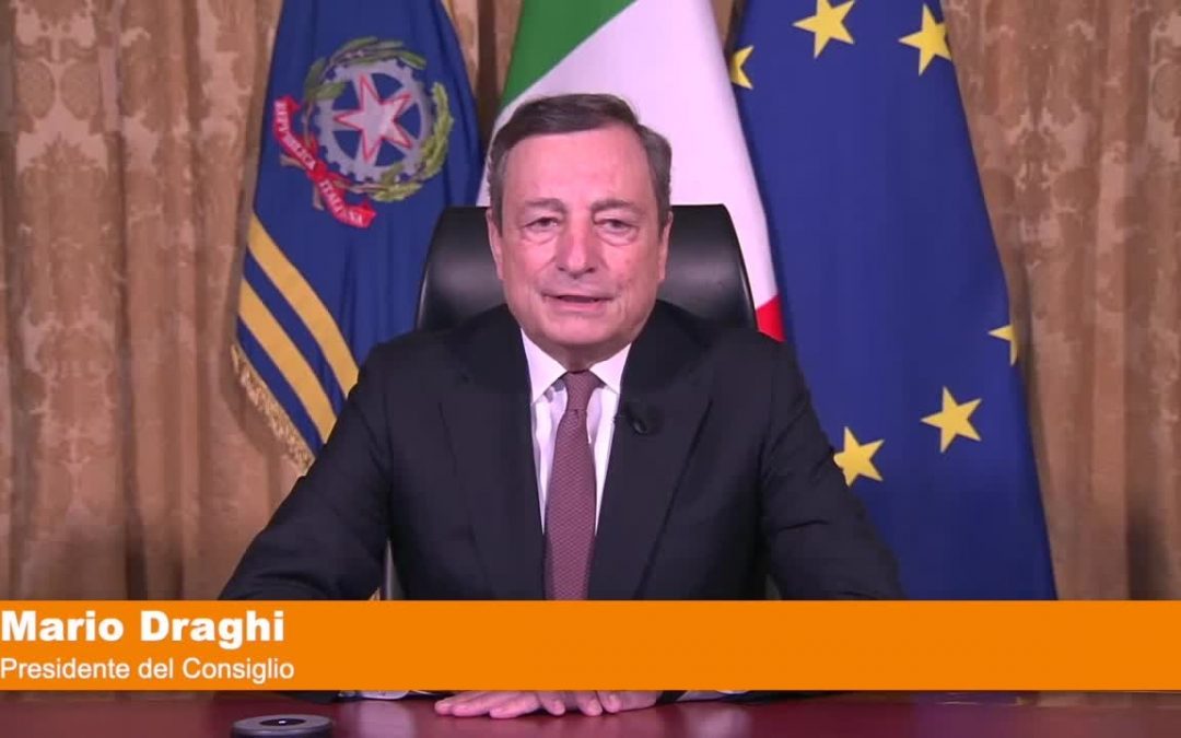 Draghi “Con il Recovery Plan più investimenti al Sud”