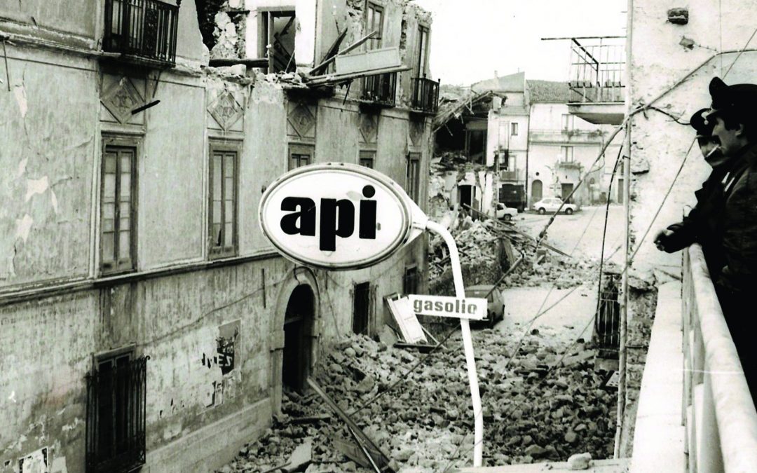 Gli effetti del terremoto del 1980 che colpì Irpinia e Basilicata