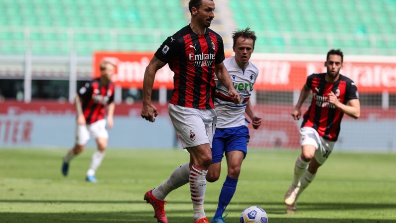 La Sampdoria ferma il Milan, 1-1 a San Siro
