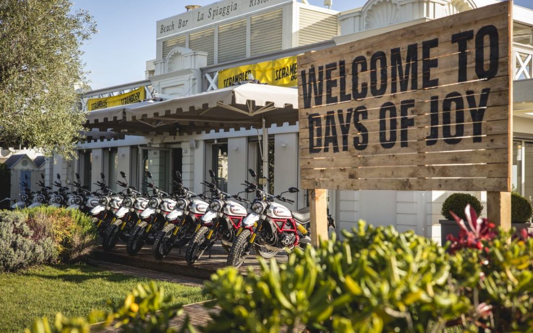 Ducati. Al via la sesta edizione dei Days of joy Scrambler