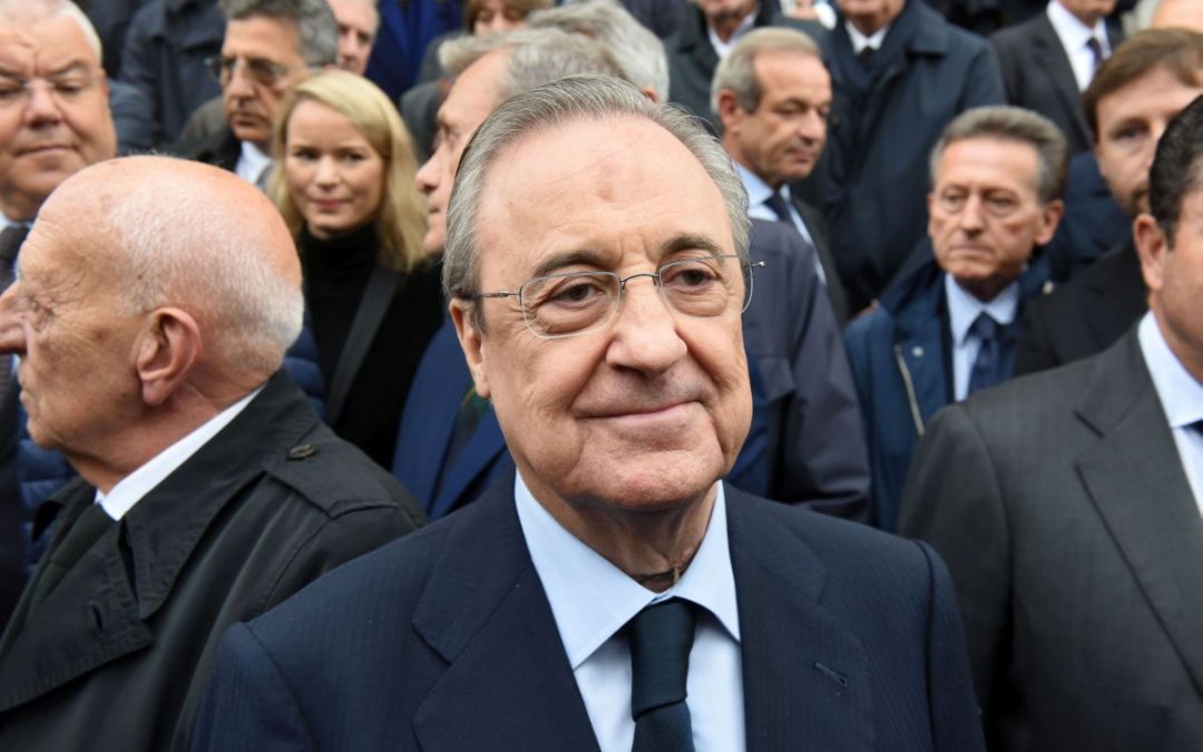 Florentino Perez “Superlega o il Calcio muore”