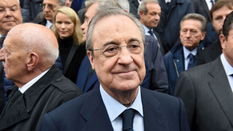 Florentino Perez “Superlega o il Calcio muore”