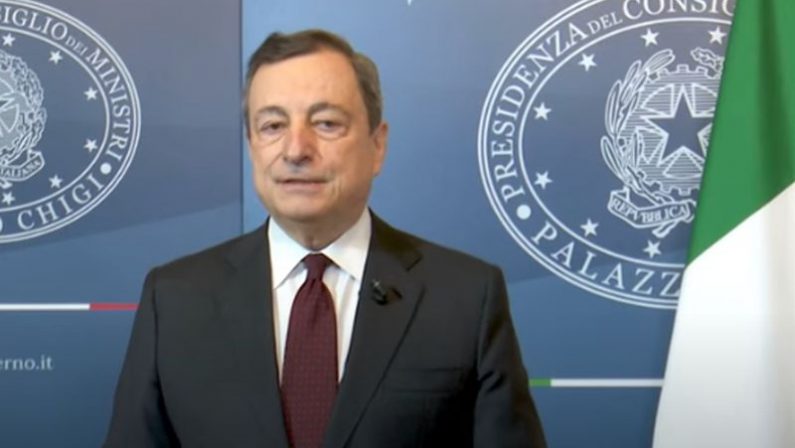 Clima, Draghi “Affrontare cambiamento ora per non rimpiangere dopo”