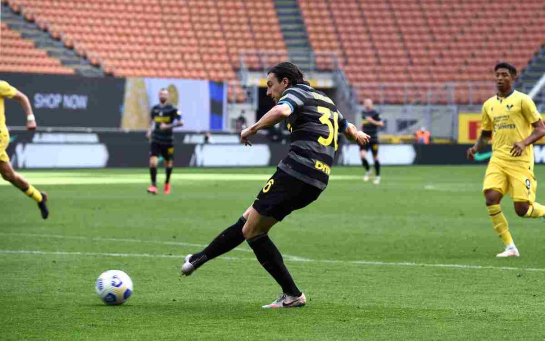L’Inter batte il Verona di misura, decide Darmian
