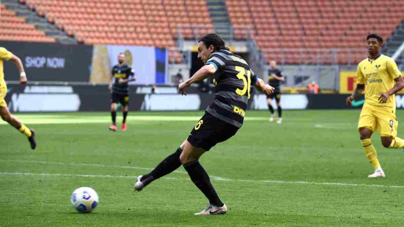 L’Inter batte il Verona di misura, decide Darmian
