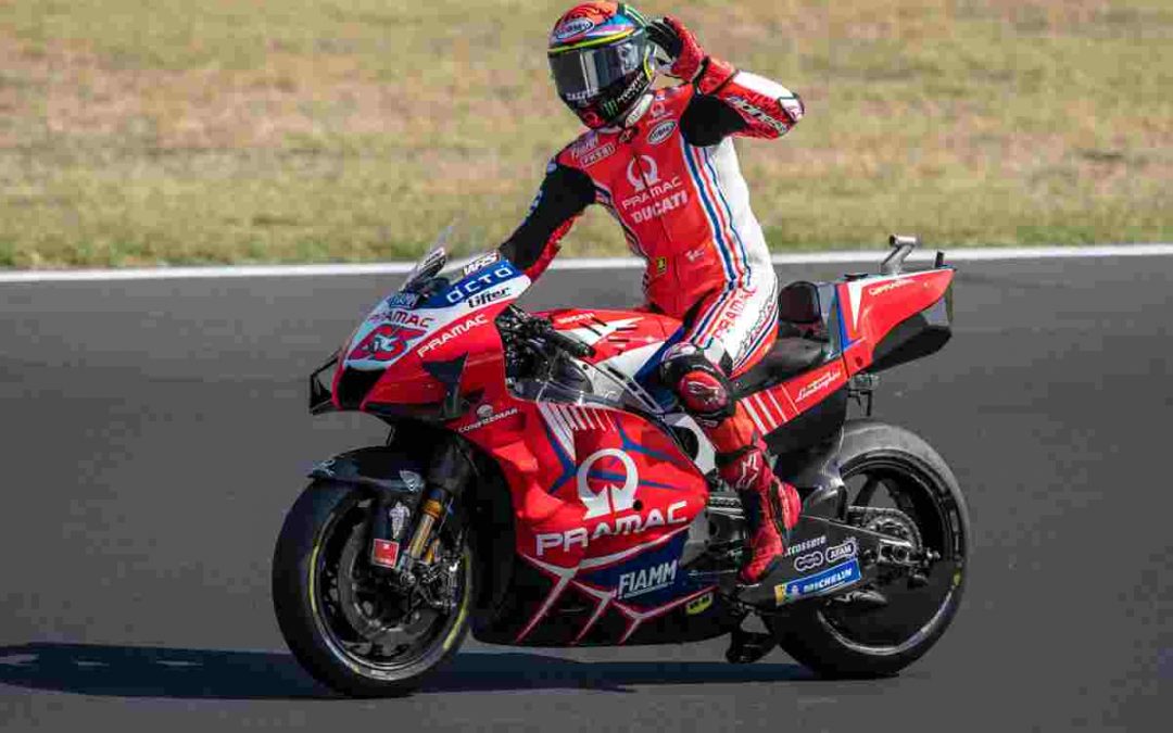 Bagnaia il più veloce nel venerdì di libere a Jerez