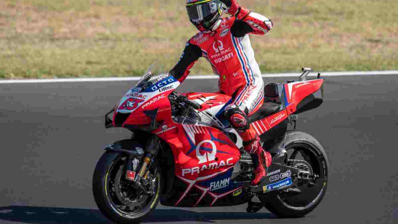 Bagnaia il più veloce nel venerdì di libere a Jerez