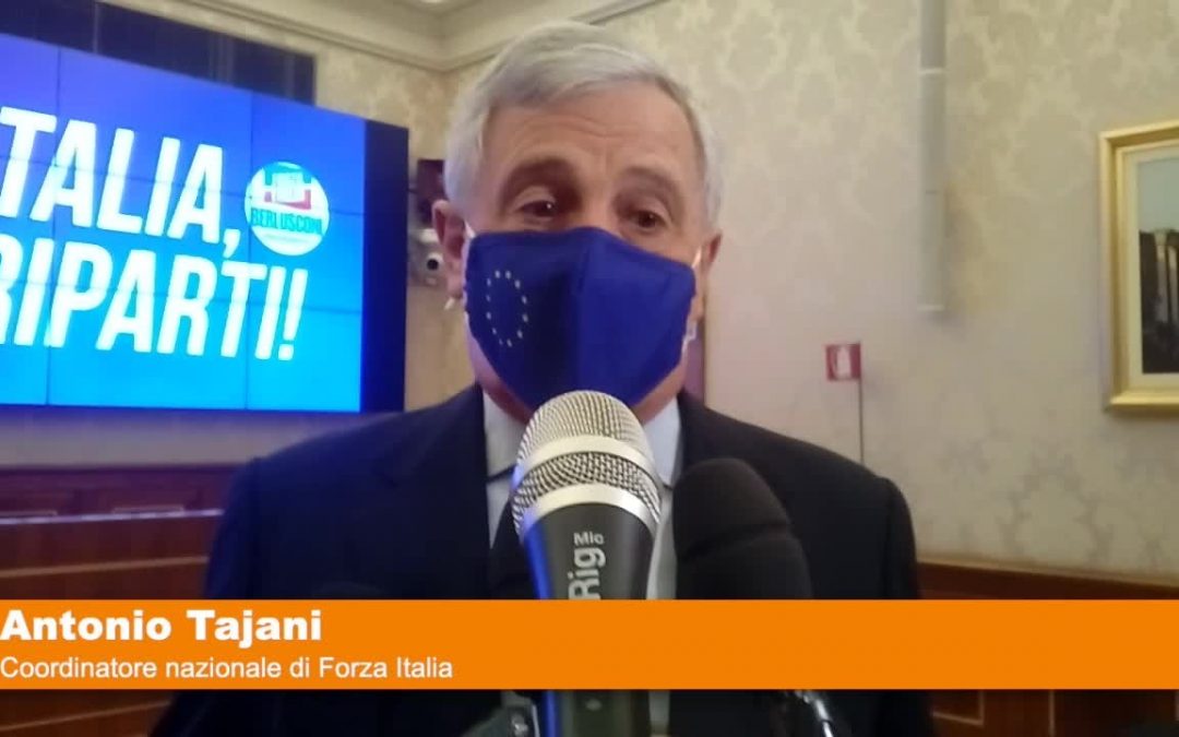 Tajani “Aiutare i settori che soffrono”