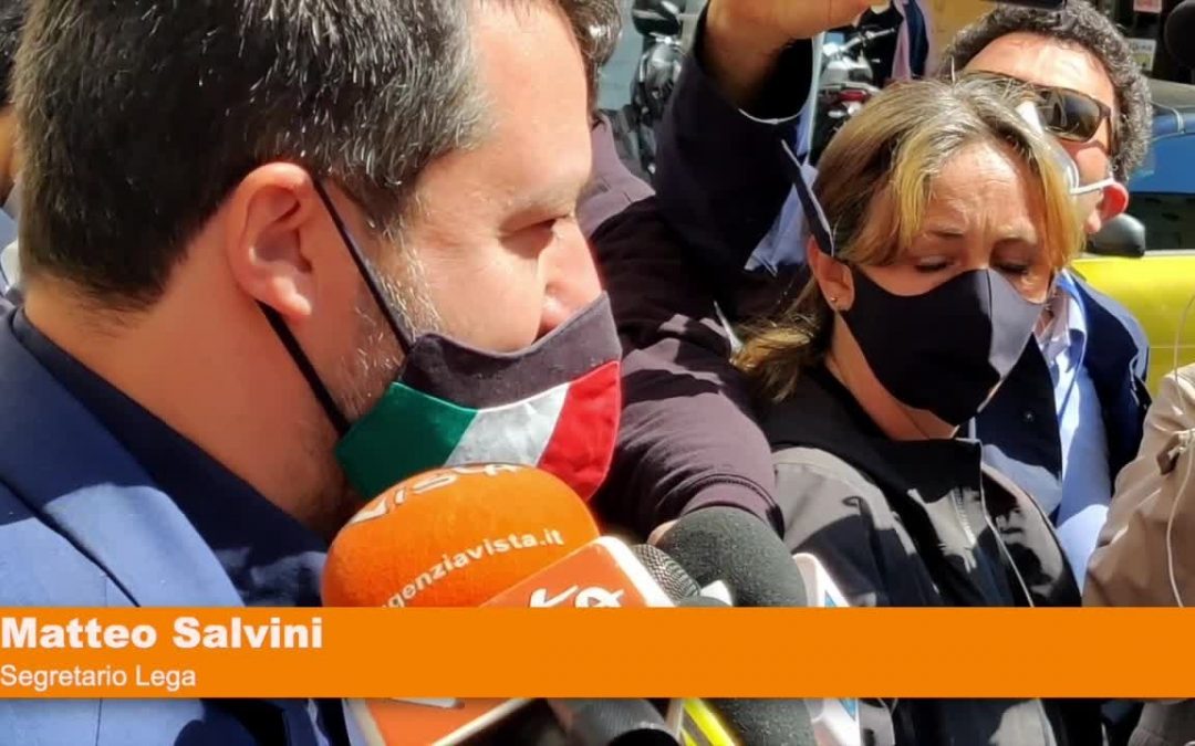 Salvini “Dividersi adesso non serve, riaprire è un dovere”