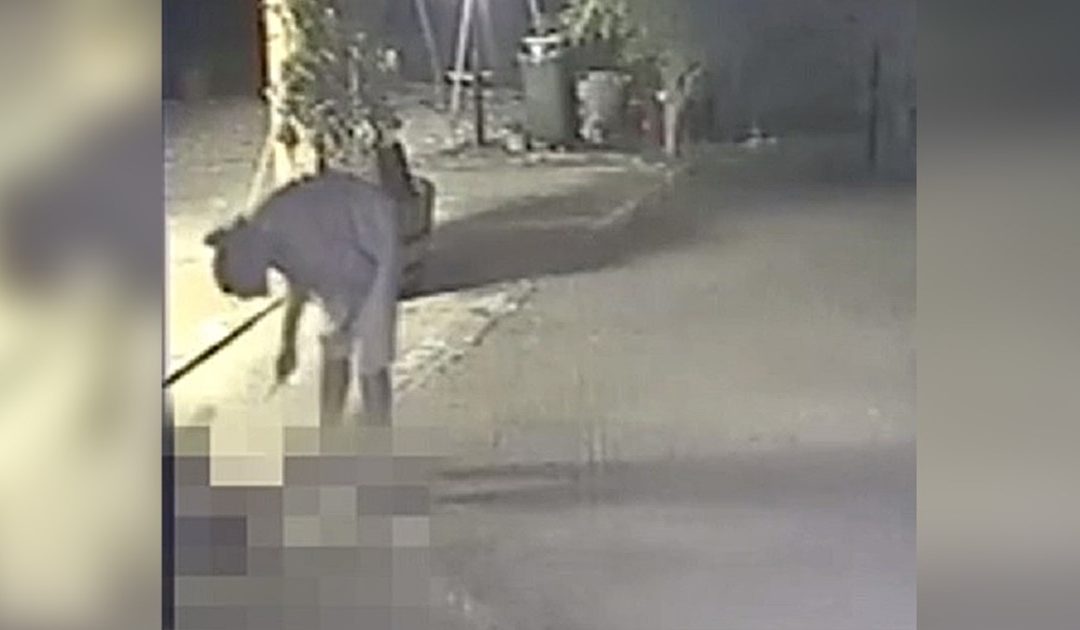 Un frame del video che ha consentito la condanna