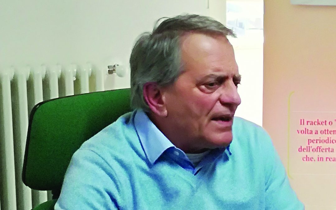 Angelo Festa, presidente dell’associazione antiracket e antiusura “Famiglia e Sussidiarietà”