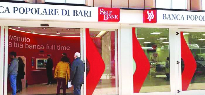 La Banca popolare di Bari