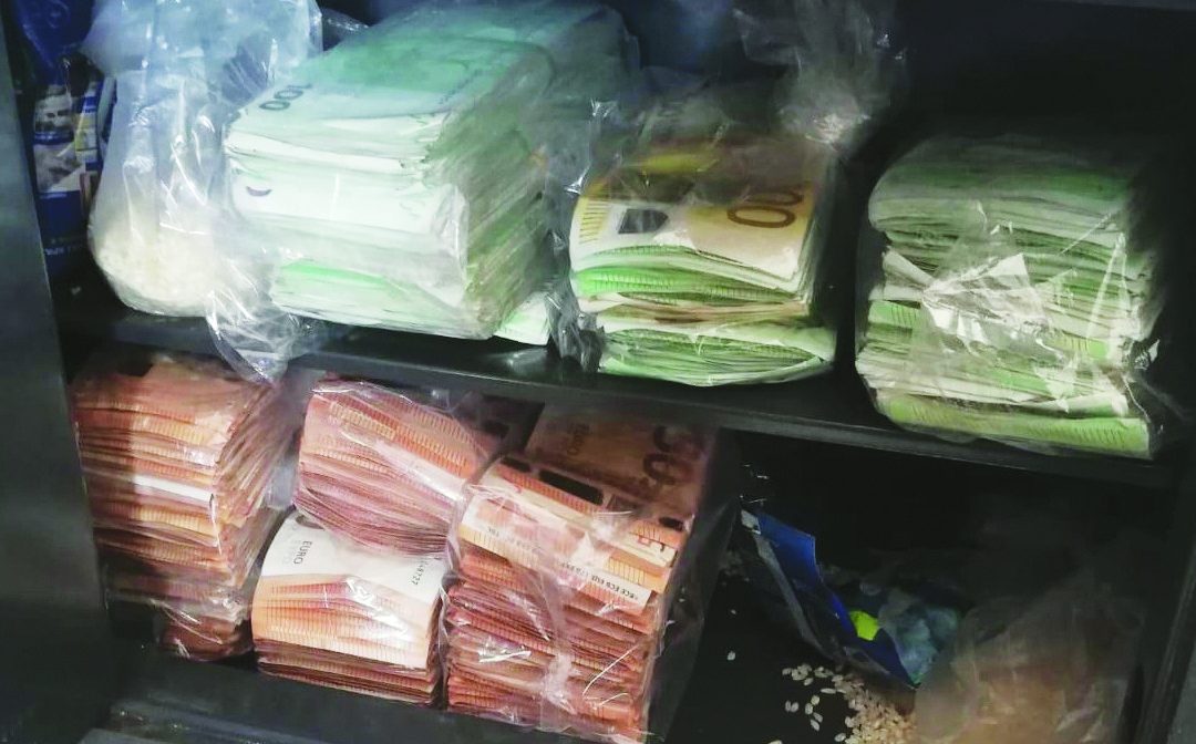 I soldi sequestrati