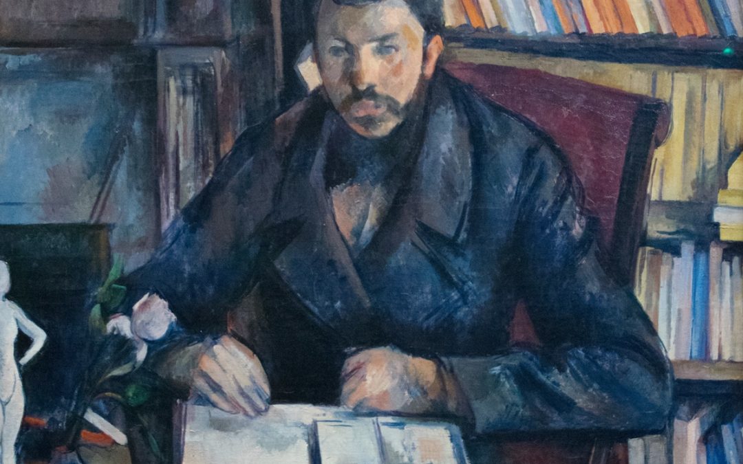 Paul Cézanne, Ritratto di Gustave Geffroy
