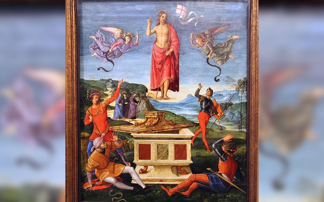 Raffaello Sanzio, “Resurrezione di Cristo” (1501-1502)