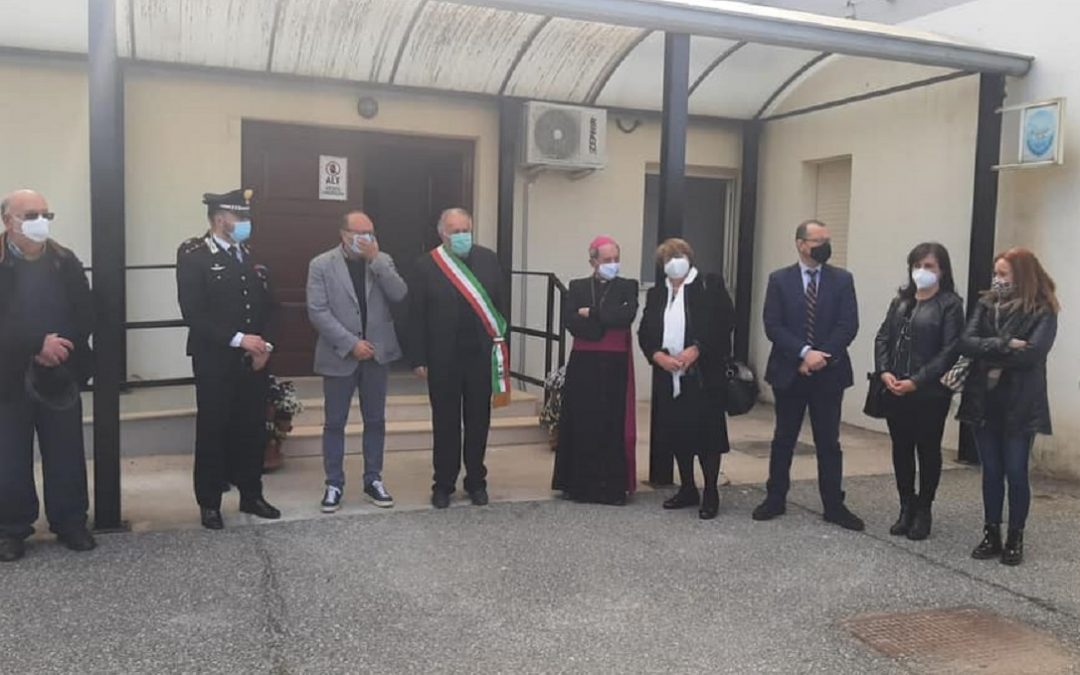 Un momento dell'inaugurazione