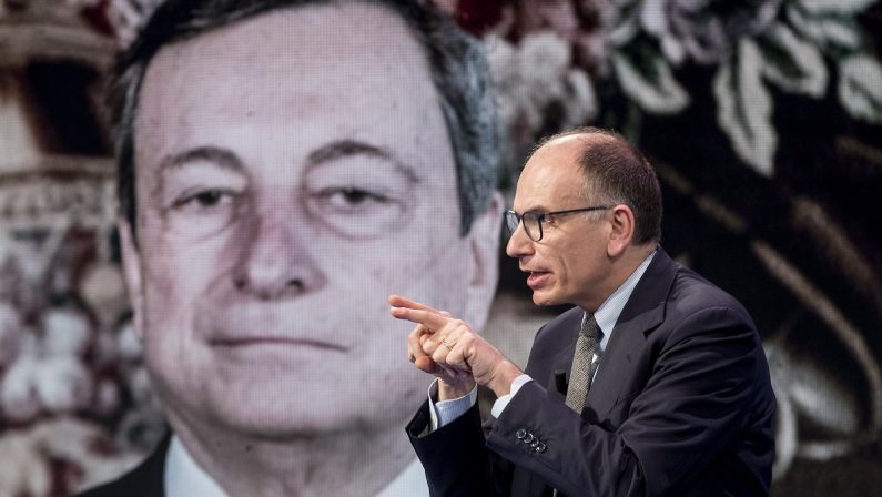 Letta-Giorgetti, l’asse del buon senso per Draghi
