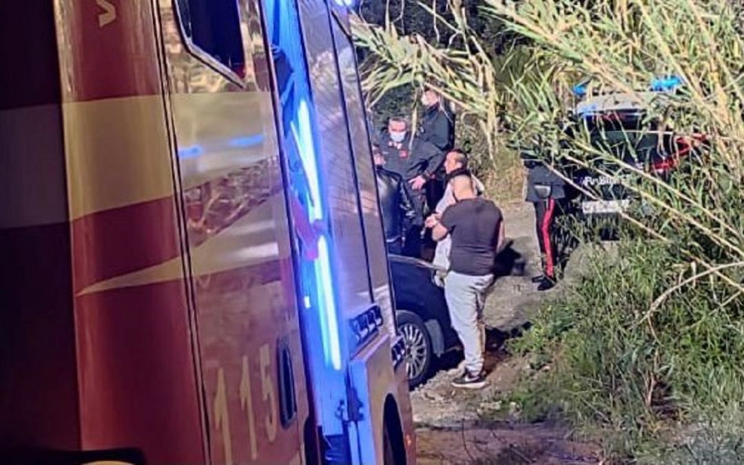 I soccorritori sul luogo del ritrovamento