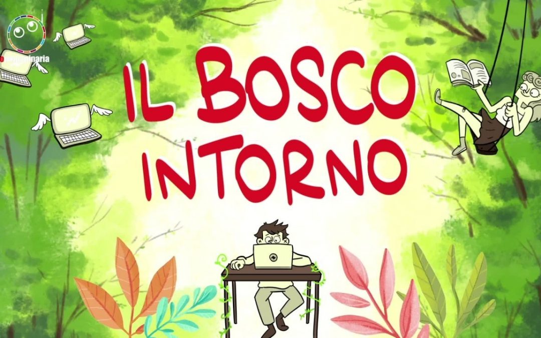 Un “bosco” su un terrazzo di Milano