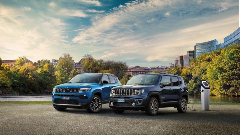 Jeep Compass e Renegade 4xe al vertice delle plug-in hybrid