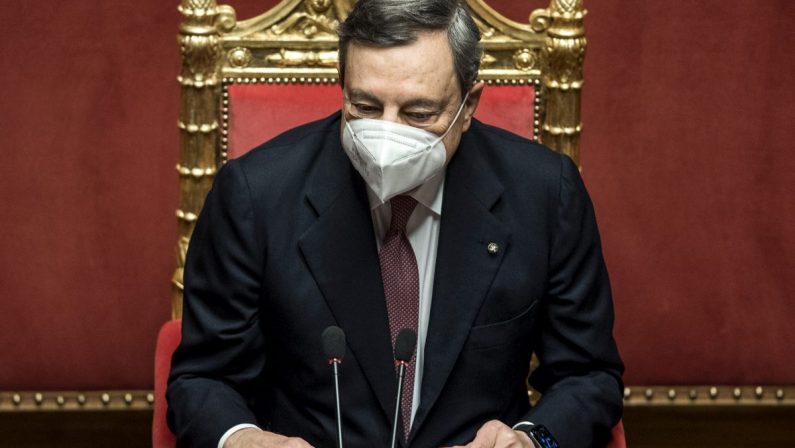 Draghi “Italia non è come dovrebbe essere, con Pnrr cambio di passo”