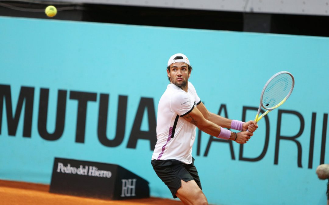 Berrettini in semifinale a Madrid, Garin ko in 3 set