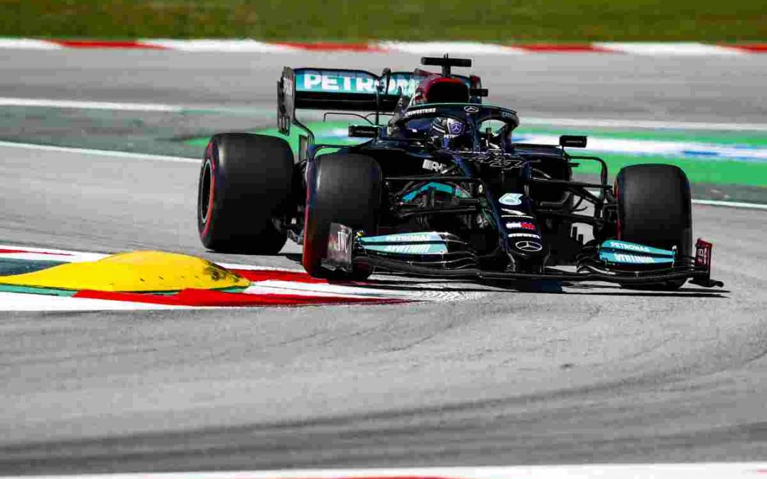 La Mercedes di Lewis Hamilton