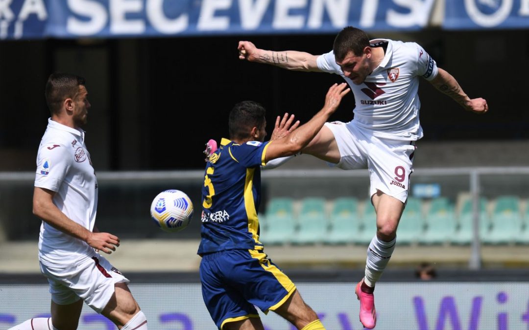 Verona e Torino finisce 1-1, granata più vicini alla salvezza