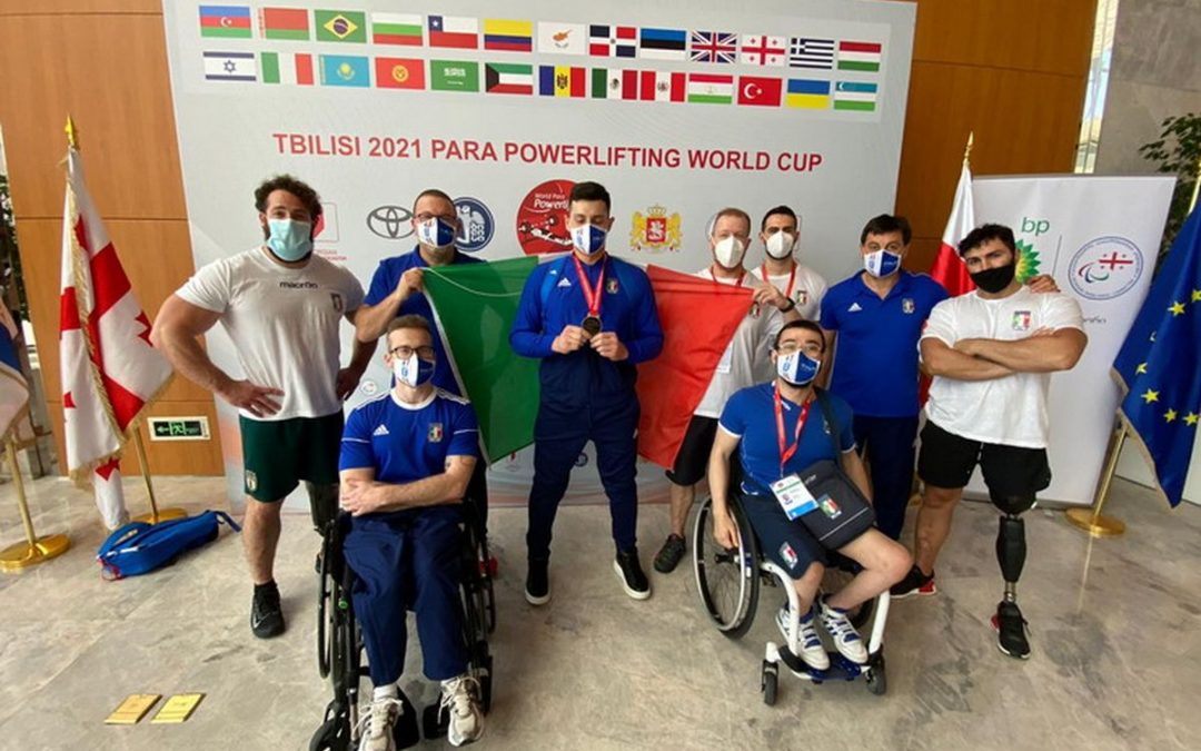 L’azzurro Telesca d’oro alla ParaPowerlifting di Tbilisi