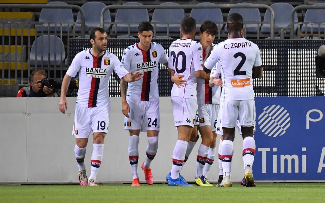 Samp e Genoa vincono negli anticipi, pari Crotone-Fiorentina