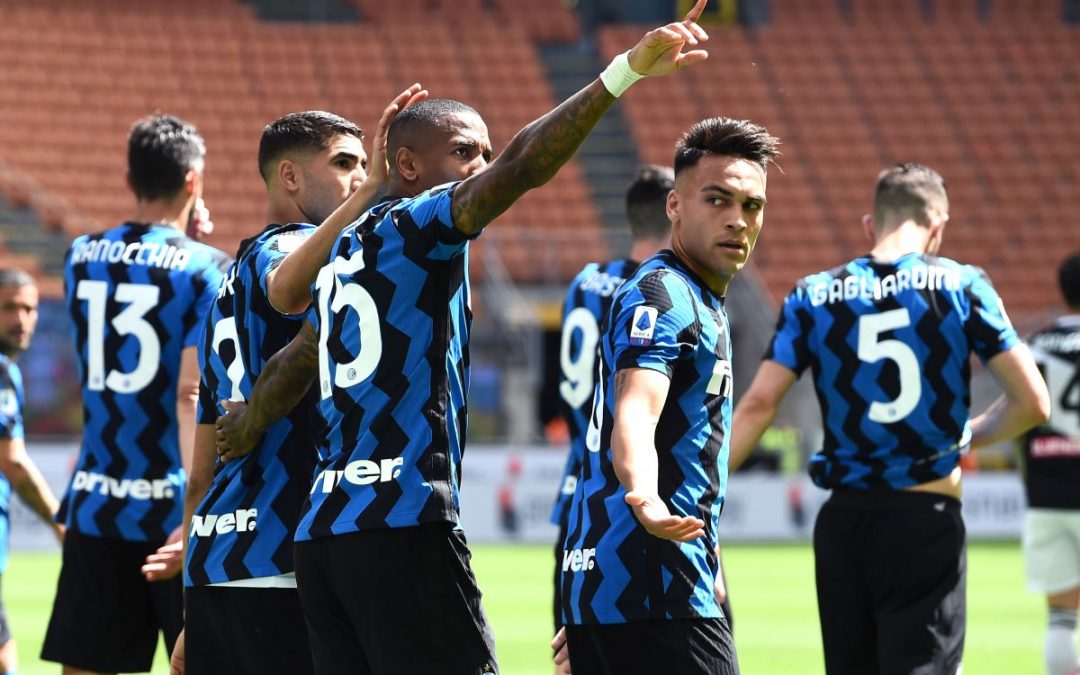 L’Inter festeggia lo scudetto con un 5-1 sull’Udinese