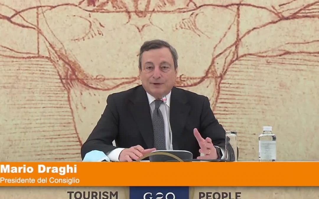 Turismo, Draghi “Da metà maggio il green pass nazionale”