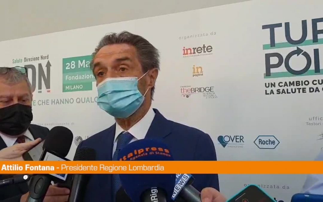 Fontana: “Lombardia verso zona bianca il 14 giugno”
