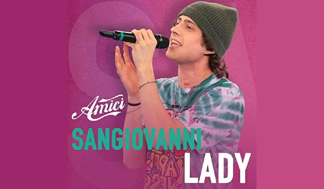 La copertina di "Lady" di Sangiovanni