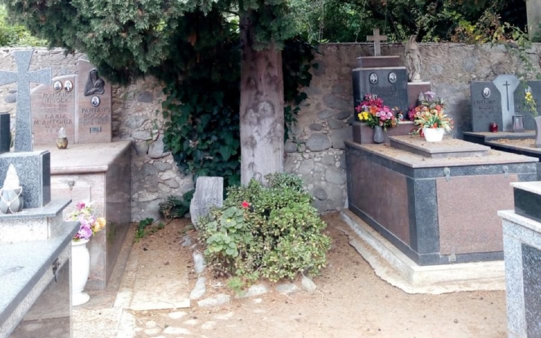 La tomba di Giuseppe Berto a Ricadi